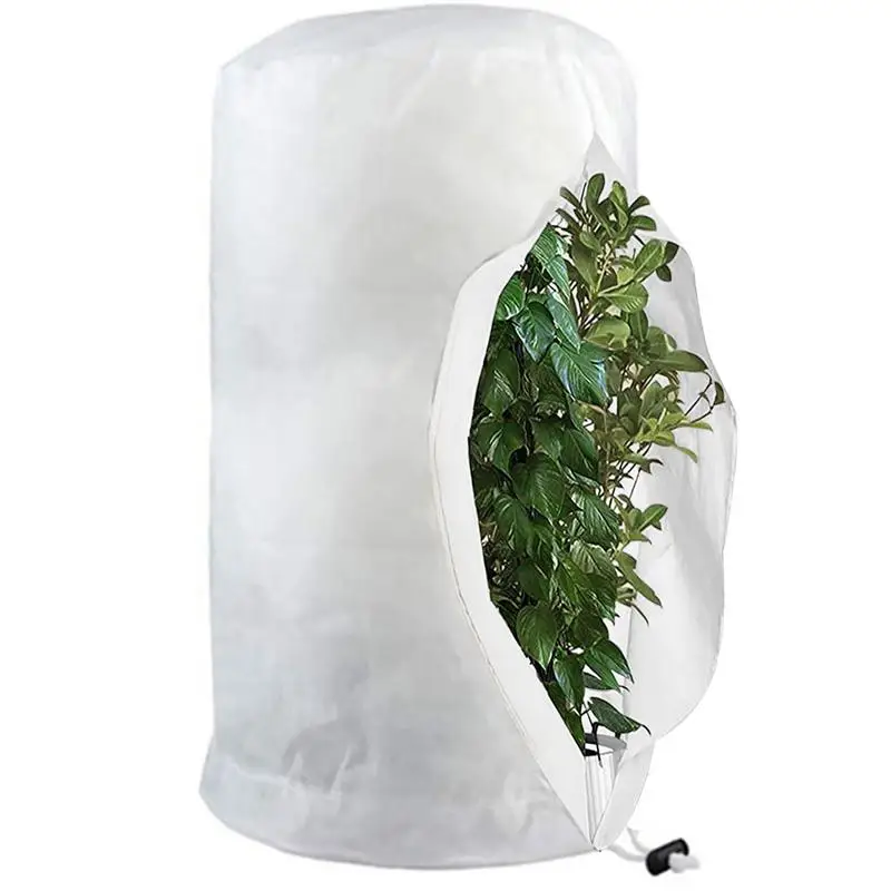 Plant Cove Frost Protection Weatherproof Drawstring Plant Cover With Zipper Practical Shrub Jacket Cover Protecting Fruit Tree
Plant Cove Frost Protection Weatherproof Drawstring Plant Cover With Zipper Practical Shrub Jacket Cover Protecting Fruit Tree