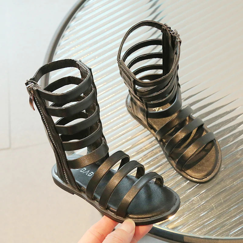 Summer Sandals for Girls Children Leather Roman Boots for Baby Kids Princess Casual Shoes Toddler High Top Sandalias Botas
Summer Sandals for Girls Children Leather Roman Boots for Baby Kids Princess Casual Shoes Toddler High Top Sandalias Botas