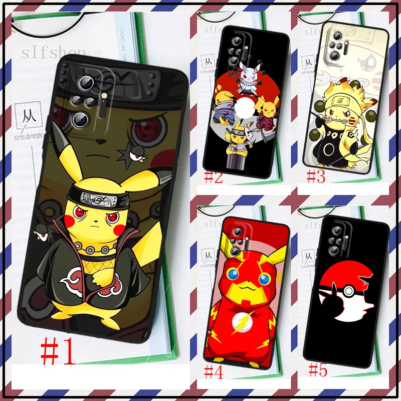 Pokemon Pikachu Naruto For Xiaomi Redmi Note 11 10S 10 9T 9S 9 8T 8 7 6 Pro Plus Max 5G Black Soft Funda Capa Phone Case
Pokemon Pikachu Naruto For Xiaomi Redmi Note 11 10S 10 9T 9S 9 8T 8 7 6 Pro Plus Max 5G Black Soft Funda Capa Phone Case