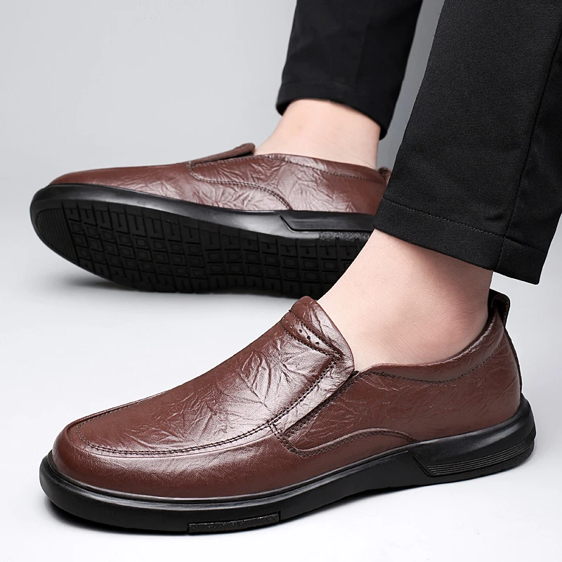 2023 Elegant Business Genuine Leather Loafers Shoes Men’s Comfort Casual Daily Shoes Classic Soft Sole Driving Shoes Warm Plush
2023 Elegant Business Genuine Leather Loafers Shoes Men’s Comfort Casual Daily Shoes Classic Soft Sole Driving Shoes Warm Plush