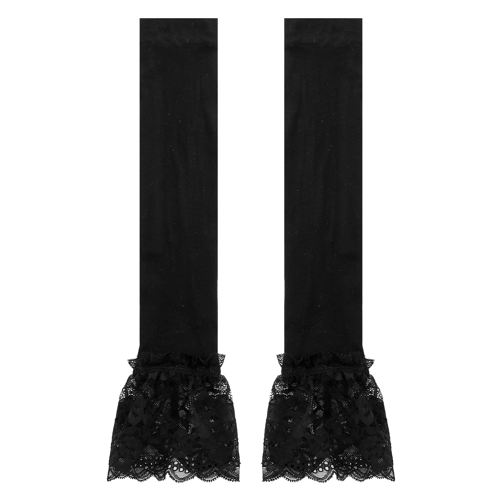 1 Pair Women Ice Sleeve Shading Shade Long Arm Cover Outdoor Driving and Cycling Lace Decorated Fake Sleeve
1 Pair Women Ice Sleeve Shading Shade Long Arm Cover Outdoor Driving and Cycling Lace Decorated Fake Sleeve