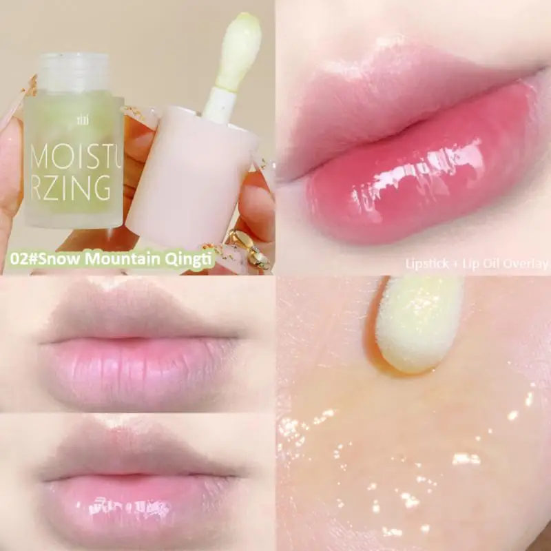 

1PC Moisturizing Lip Balm Cosmetic Lasting Natural Nourishing Lipstick Lasting Lip Gloss Fades Lip Wrinkles Lip Oil Makeup TSLM2