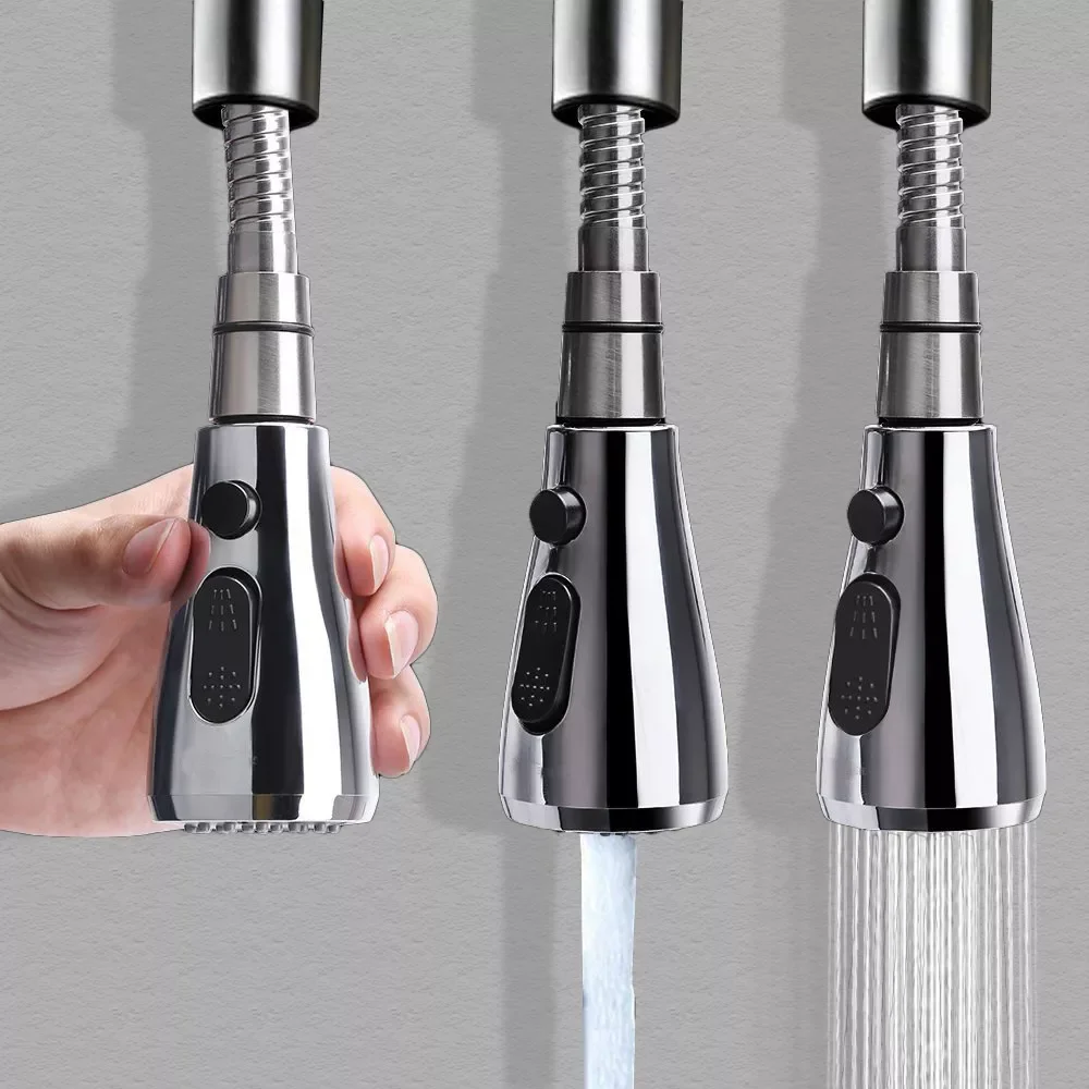 2 Modes Adjustable Faucet Pull-Out Nozzle Filter Diffuser Multi-Functional 360 Degree Sink Kitchen Shower Basin Tap Accessorie
2 Modes Adjustable Faucet Pull-Out Nozzle Filter Diffuser Multi-Functional 360 Degree Sink Kitchen Shower Basin Tap Accessorie