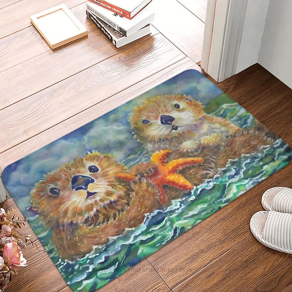 Otters Kitchen Non-Slip Carpet Sea Bedroom Mat Entrance Door Doormat Home Decoration Rug
Otters Kitchen Non-Slip Carpet Sea Bedroom Mat Entrance Door Doormat Home Decoration Rug