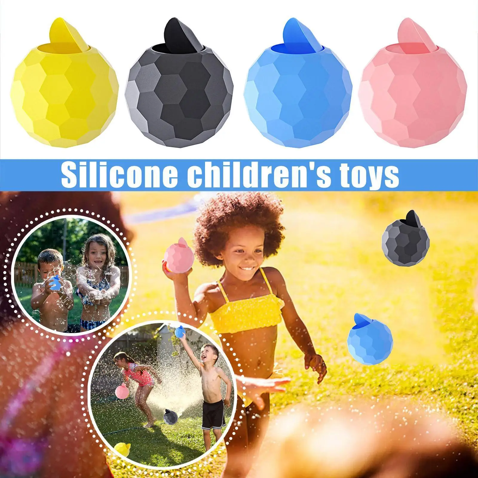 Round Water Ball Bomb Toy Reusable Water Absorbent Ball Splash Balls For Kids Outdoor Garden Playing Water Toys U5M9 
Round Water Ball Bomb Toy Reusable Water Absorbent Ball Splash Balls For Kids Outdoor Garden Playing Water Toys U5M9