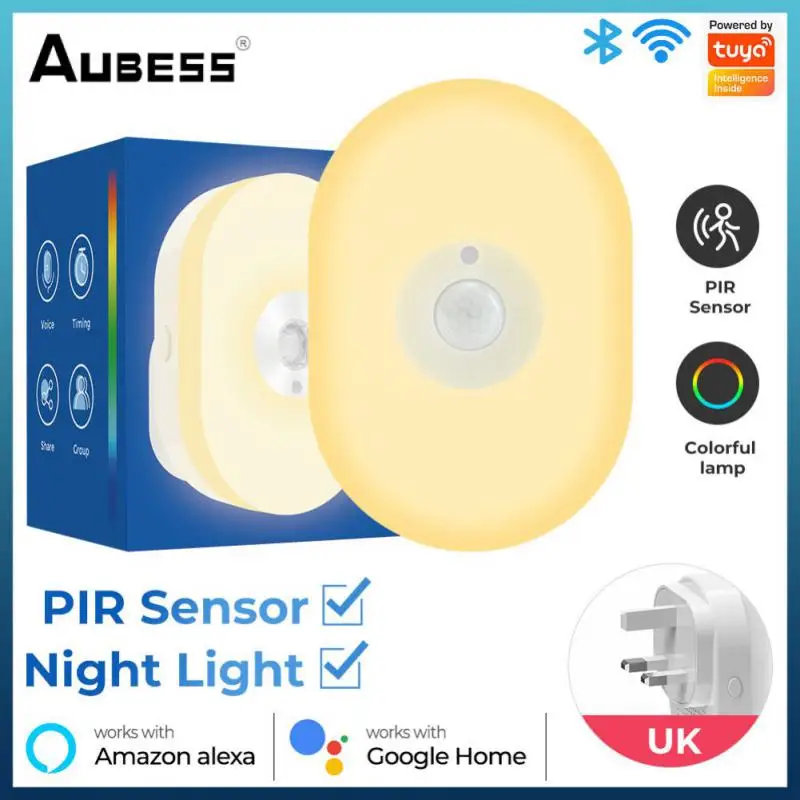 Wifi Led Night Lights Bedroom Tuya Smart Home Wall Lamp Warm White Rgb Remote Control Children's Gift Alexia App Voice Us/uk/eu
Wifi Led Night Lights Bedroom Tuya Smart Home Wall Lamp Warm White Rgb Remote Control Children's Gift Alexia App Voice Us/uk/eu