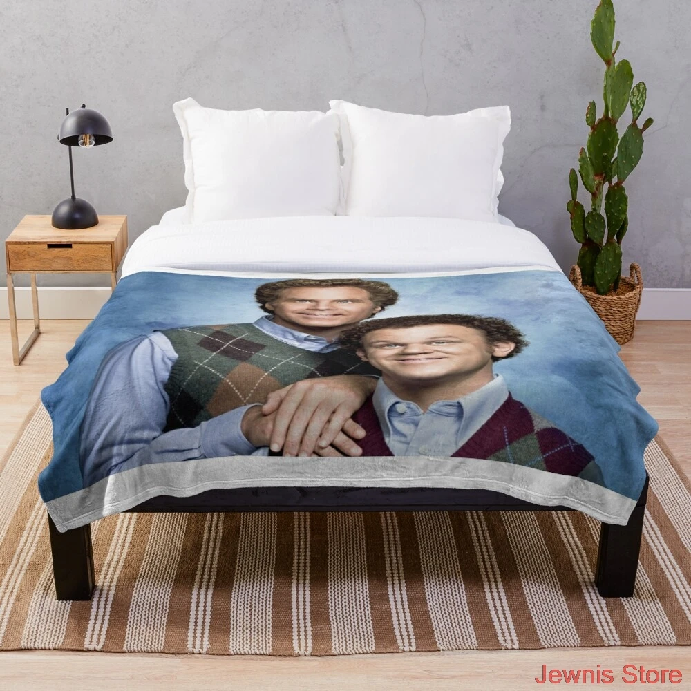 Стеганое одеяло для взрослых Step Brothers, Стираемое одеяло для дома и офиса, всесезонное одеяло из шерпы 
Стеганое одеяло для взрослых Step Brothers, Стираемое одеяло для дома и офиса, всесезонное одеяло из шерпы