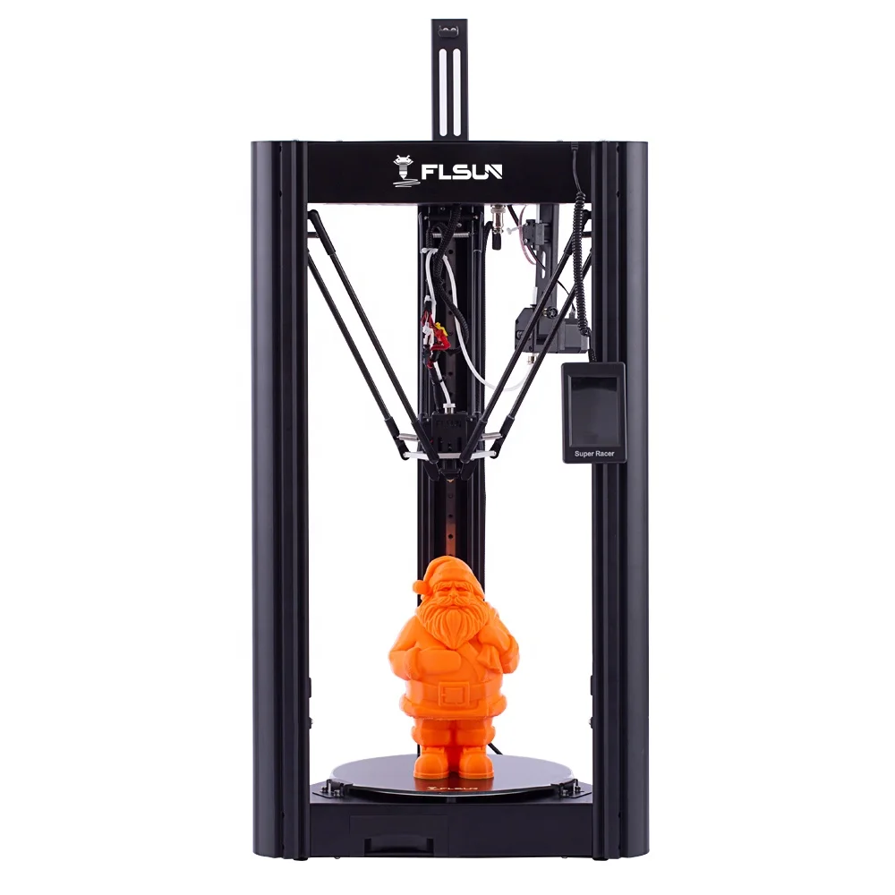 Flsun SR Fast Print Speed Max 200mm/s Large SuperRace D260*330mm Metal Structure Delta 3D Printer
Flsun SR Fast Print Speed Max 200mm/s Large SuperRace D260*330mm Metal Structure Delta 3D Printer