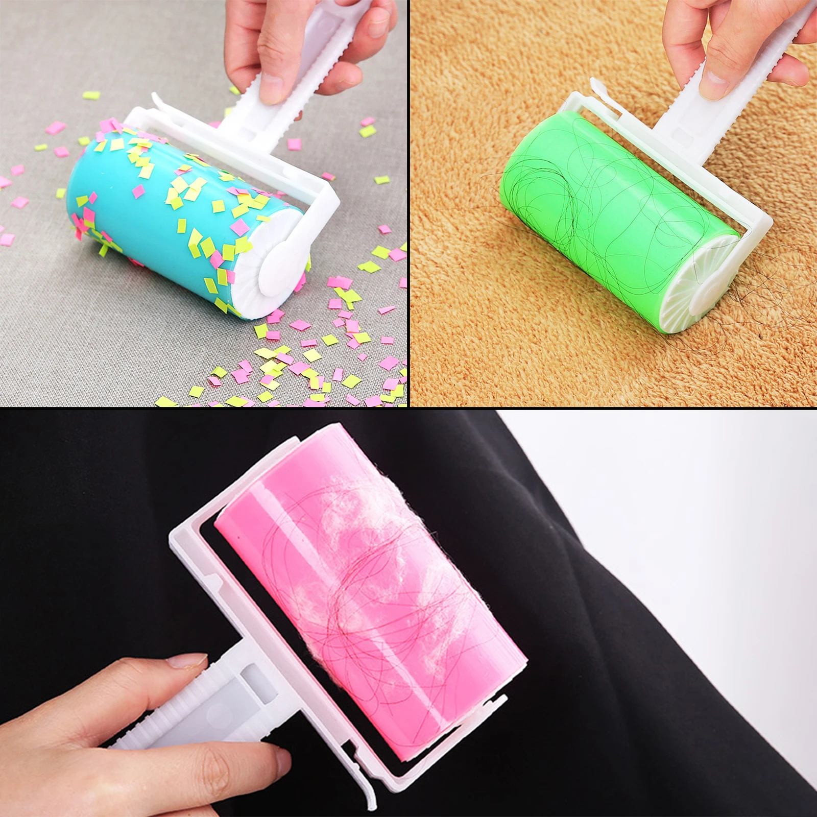 Reusable Washable Lint Roller Sticky Silicone Dust Wiper Pet Hair Remover Cleaning Brush Tools for Pet Cloth Furniture Dust
Reusable Washable Lint Roller Sticky Silicone Dust Wiper Pet Hair Remover Cleaning Brush Tools for Pet Cloth Furniture Dust