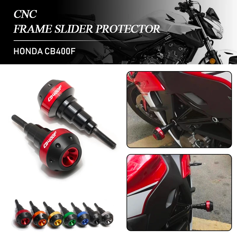 For HONDA CB400F Motorcycle Plugs Frame Sliders Fairing Guard Anti Crash Pad Protector
For HONDA CB400F Motorcycle Plugs Frame Sliders Fairing Guard Anti Crash Pad Protector