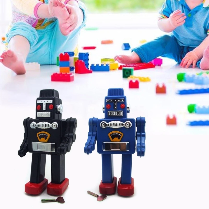 Vintage Collection Clockwork Wind Up Metal Walking Tin Repairman Robot Recall Mechanical Toy Kids Christmas Gift
Vintage Collection Clockwork Wind Up Metal Walking Tin Repairman Robot Recall Mechanical Toy Kids Christmas Gift