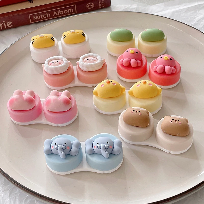 Женский контейнер для контактных линз, для путешествий
Женский контейнер для контактных линз, для путешествий