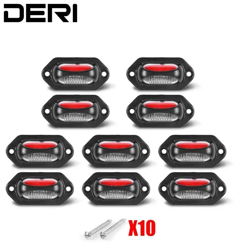 2 PCS Marker Light LED License Plate Tag Lights Lamp For SUV Trailer Van Boat Motorcycle RV Truck Exterior Lamps 12V Universal
2 PCS Marker Light LED License Plate Tag Lights Lamp For SUV Trailer Van Boat Motorcycle RV Truck Exterior Lamps 12V Universal