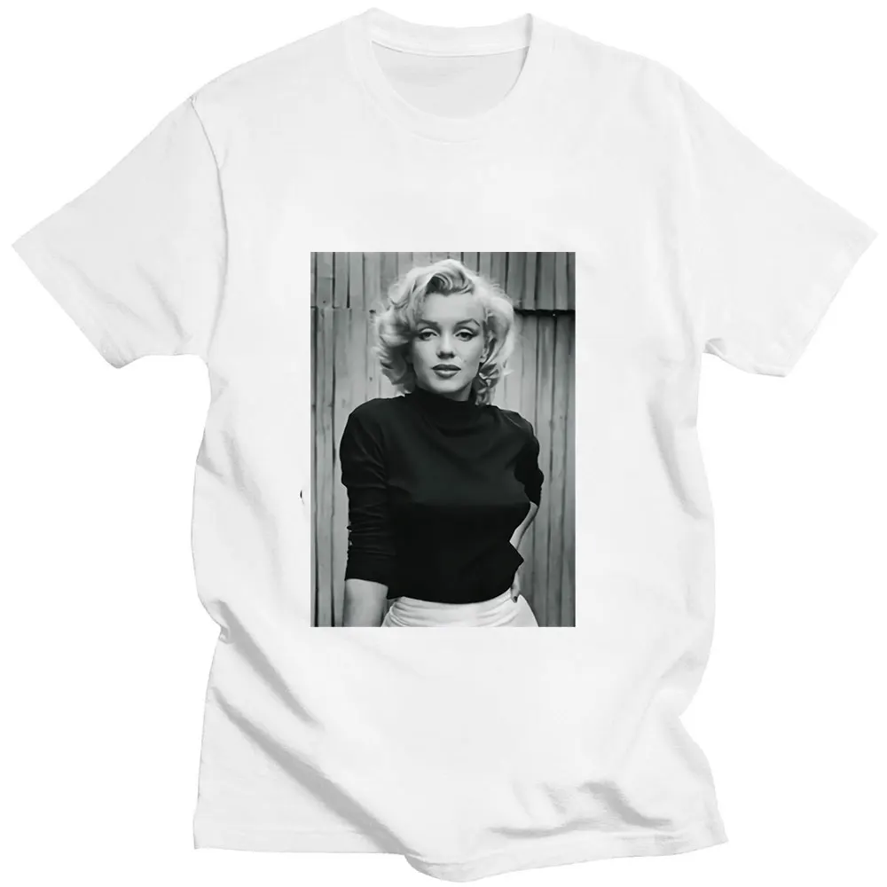 Marilyn Monroe Cinema Actress Old Original Summer Short-sleeved Thin Cotton Loose Sports Design Niche Woman T-shirt Oversized
Marilyn Monroe Cinema Actress Old Original Summer Short-sleeved Thin Cotton Loose Sports Design Niche Woman T-shirt Oversized