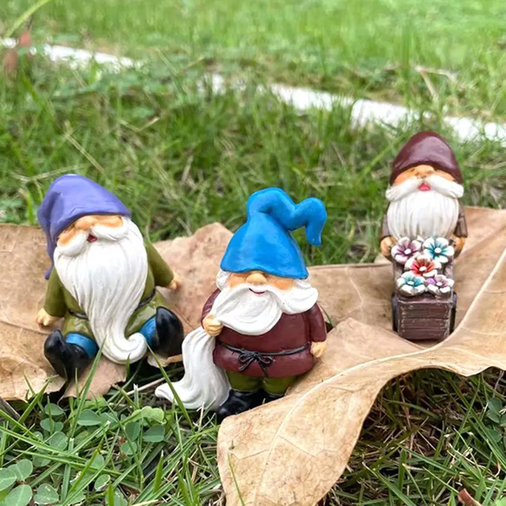 New Outdoor Craft Garden Decor Resin Dwarf Sculpture Ornament Elf Statue 
New Outdoor Craft Garden Decor Resin Dwarf Sculpture Ornament Elf Statue