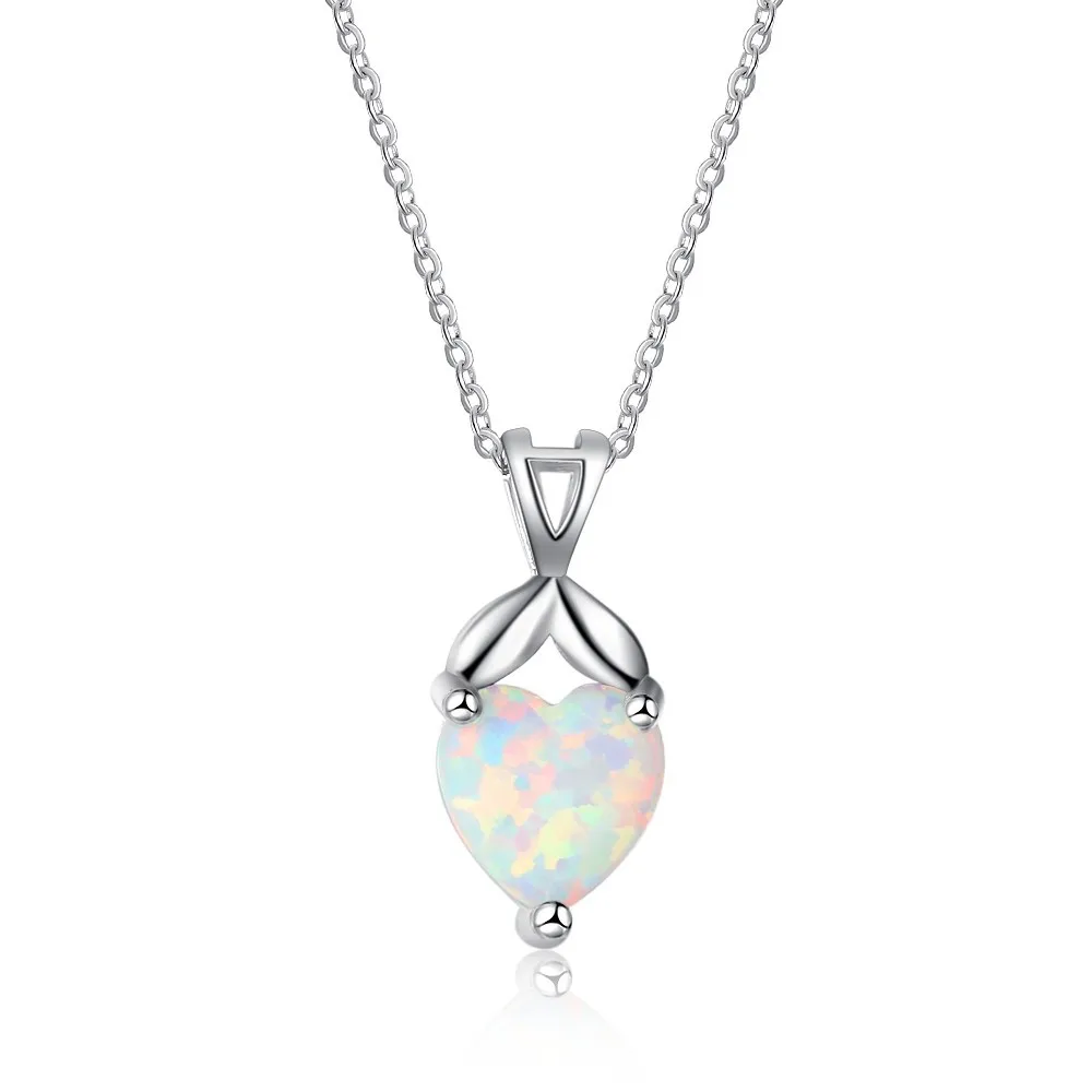 Fashion Delicate Opal Pendants Silver Women Jewelry Pendant Necklace
Fashion Delicate Opal Pendants Silver Women Jewelry Pendant Necklace