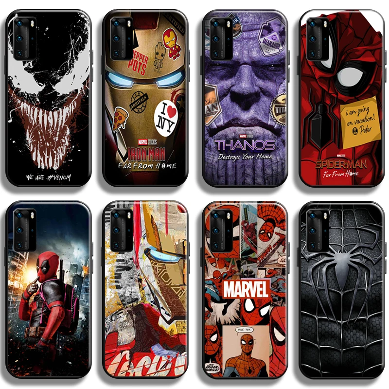 Marvel Spiderman Iron Man Phone Case For Huawei P40 P40 Pro Lite 5G Funda Cases Carcasa Soft Liquid Silicon Full Protection
Marvel Spiderman Iron Man Phone Case For Huawei P40 P40 Pro Lite 5G Funda Cases Carcasa Soft Liquid Silicon Full Protection