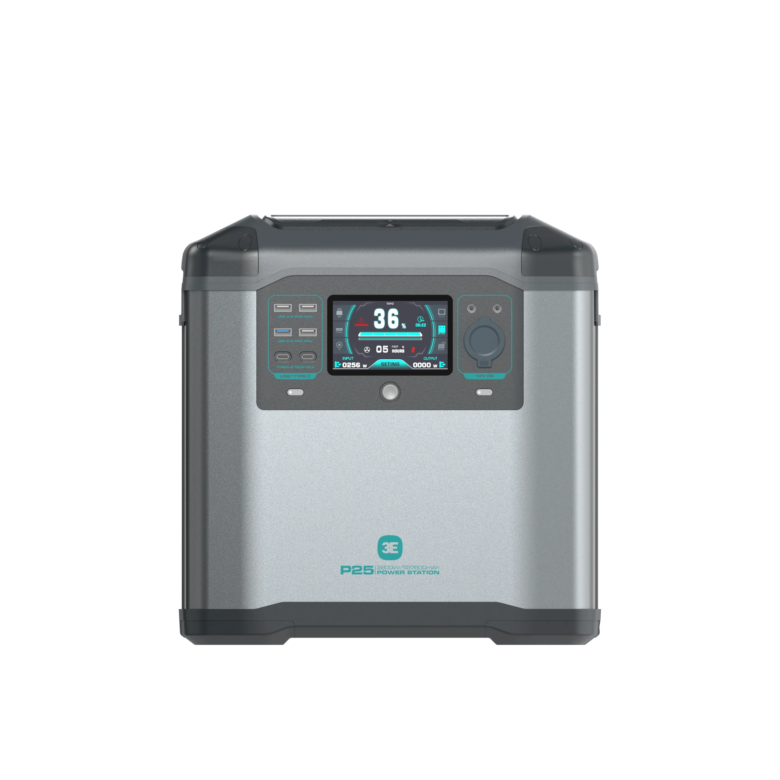 P25 MAX Portable Power Station 1935Wh Solar Generator 2200W AC Outlets Backup Battery Pack Outdoor RV/Van
P25 MAX Portable Power Station 1935Wh Solar Generator 2200W AC Outlets Backup Battery Pack Outdoor RV/Van