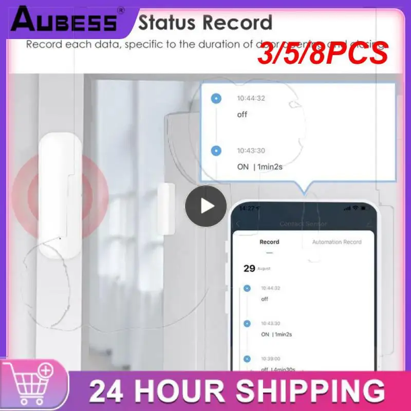 3/5/8PCS Work With Google Home Alexa Window Sensor Smart Door Open/closed Detectors Security Alarm System
3/5/8PCS Work With Google Home Alexa Window Sensor Smart Door Open/closed Detectors Security Alarm System