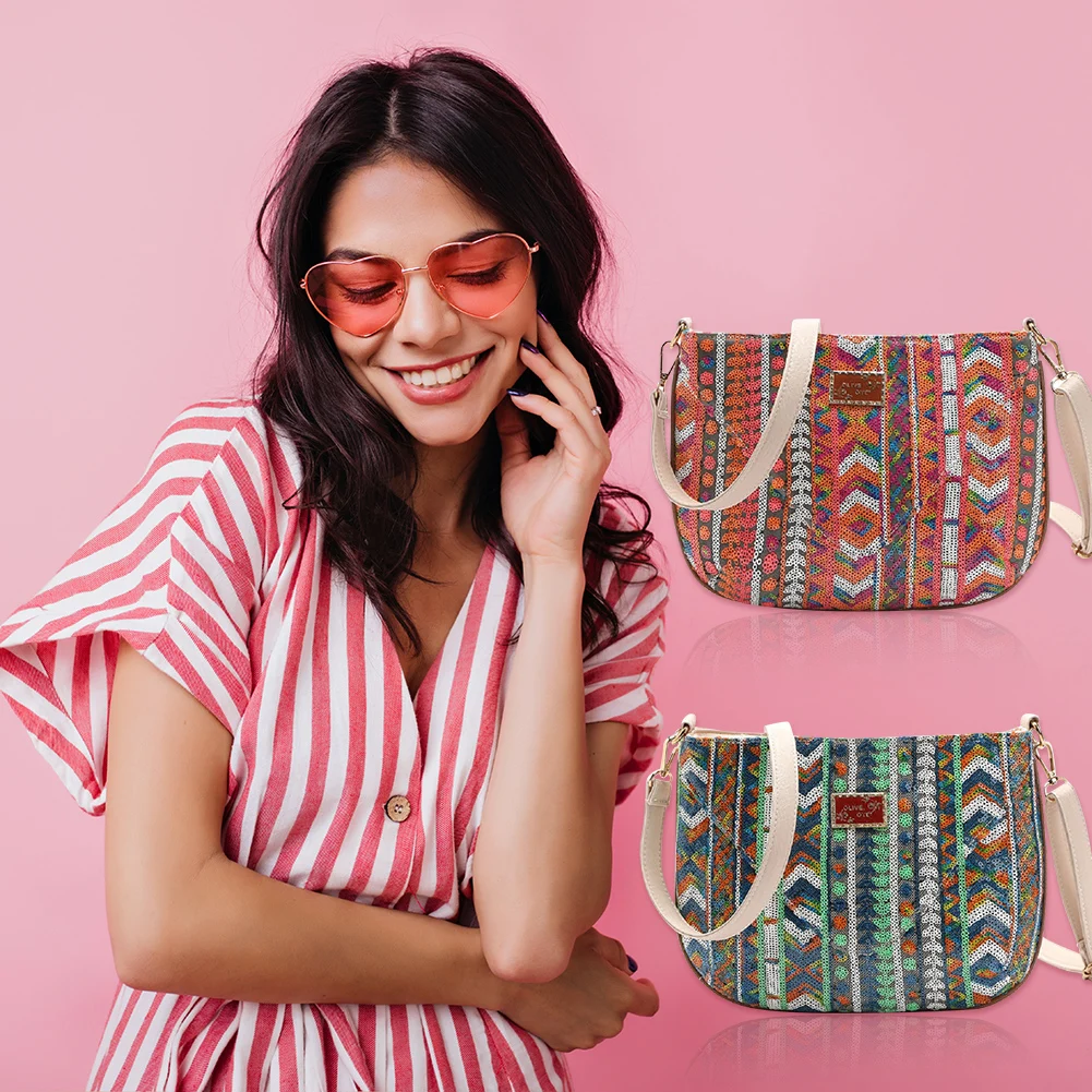 Винтажная Этническая сумка через плечо из искусственной кожи, маленькая сумка-мессенджер в богемном стиле, сумка через плечо для девушек и ... 
Винтажная Этническая сумка через плечо из искусственной кожи, маленькая сумка-мессенджер в богемном стиле, сумка через плечо для девушек и ...