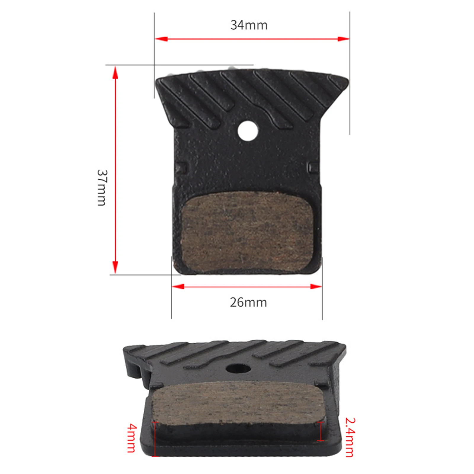 Resin and Ceramic Particle Brake Pad L05A with Heat Dissipation Design Suitable for BR RS805 R7170 R9170 R8170
Resin and Ceramic Particle Brake Pad L05A with Heat Dissipation Design Suitable for BR RS805 R7170 R9170 R8170