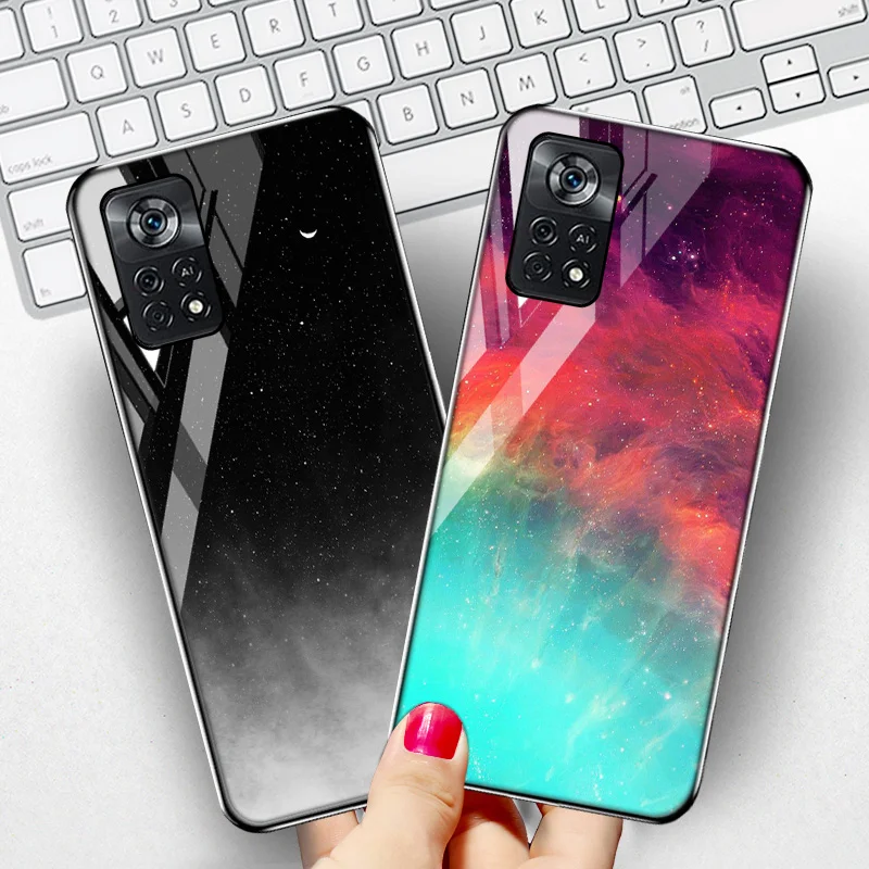 

Poco X4 Pro Case For Xiaomi PocoX3 Pro F3 M4 F4 GT Pocophone F1 Funda Xiaomi 11T Mi 11 Lite 5G Ne 12 Cover Tempered Glass Coque