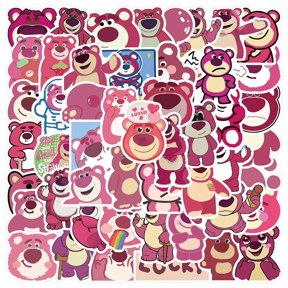 10/30/50 шт. Дисней милая история игрушек Lotso Huggin Bear мультфильм наклейки записки