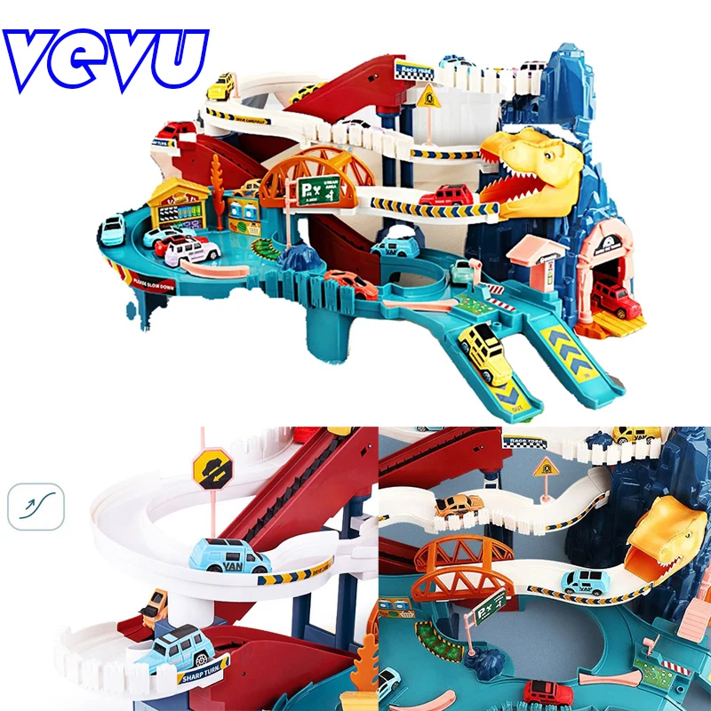 Assembled Sets Of Children's Toys Dinosaur Track Car Small Train Adventure Car Through The Electric Roller Coaster
Assembled Sets Of Children's Toys Dinosaur Track Car Small Train Adventure Car Through The Electric Roller Coaster