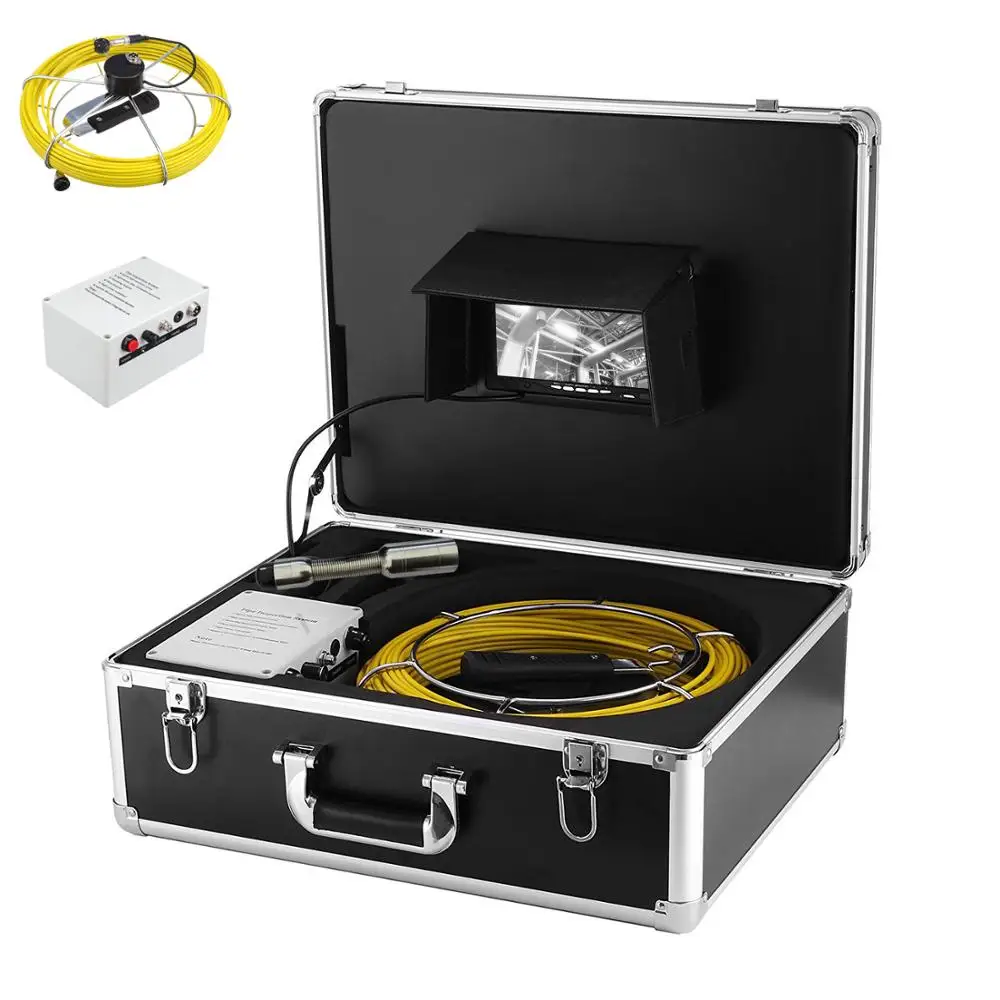 20M Cable 1000TVL 23MM Camera Head Industrial Endoscope 7" LCD Handheld Sewer Drain Pipe Inspection Camera System
20M Cable 1000TVL 23MM Camera Head Industrial Endoscope 7" LCD Handheld Sewer Drain Pipe Inspection Camera System
