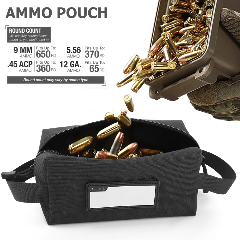 Tactical Ammo Pouch Rifle Bullet Storage Carrier Bag Military Bag EDC Tool Bag Phone Pouch for 9mm 5.56mm 12GA Hunting Bag
Tactical Ammo Pouch Rifle Bullet Storage Carrier Bag Military Bag EDC Tool Bag Phone Pouch for 9mm 5.56mm 12GA Hunting Bag