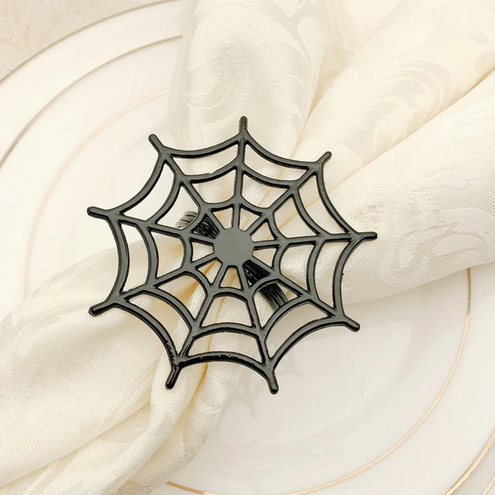 Napkinspider Ring Holder Web Rings Buckle Holiday Buckles Net Black Table Metal Setting Dining Decor Rhinestone Spooky Set
Napkinspider Ring Holder Web Rings Buckle Holiday Buckles Net Black Table Metal Setting Dining Decor Rhinestone Spooky Set