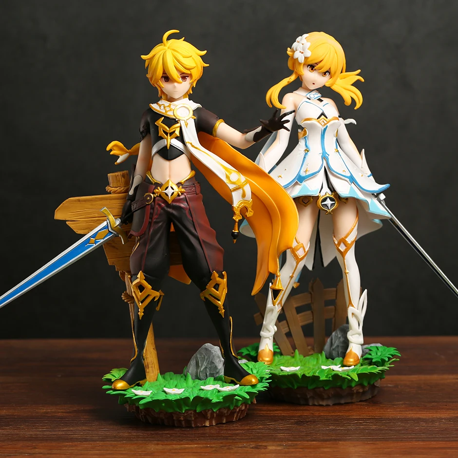 Фигурка Genshin Impact Aether Lumine масштаб 1/7, ПВХ фигурка, Коллекционная модель куклы для демонстрации
Фигурка Genshin Impact Aether Lumine масштаб 1/7, ПВХ фигурка, Коллекционная модель куклы для демонстрации