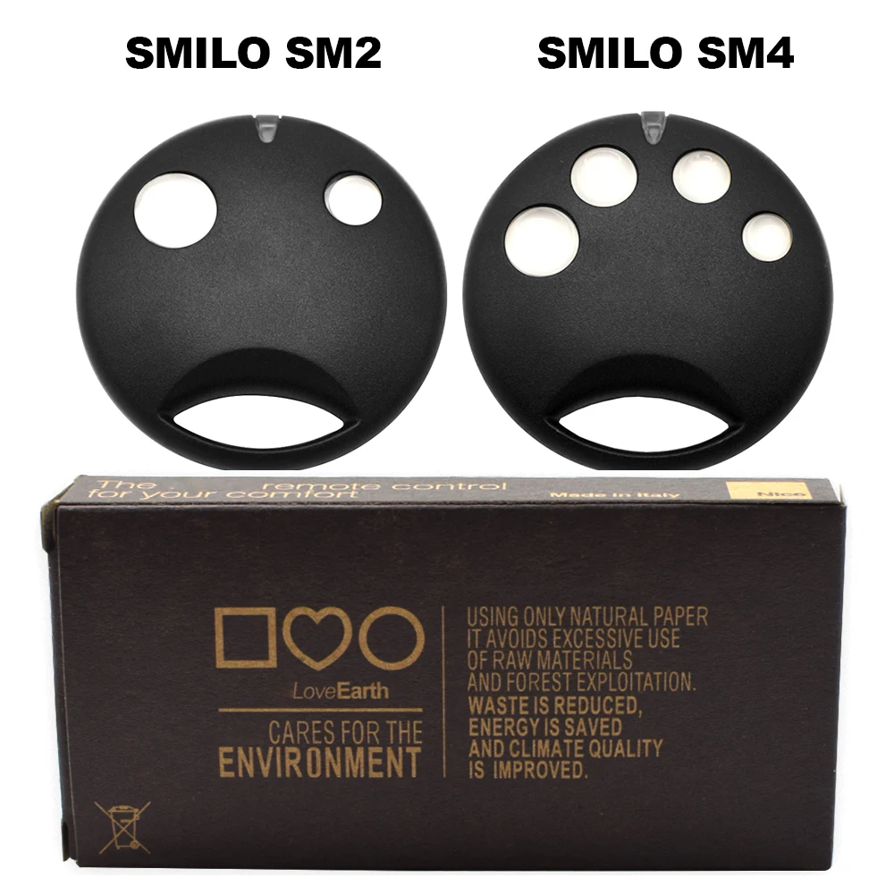 NICE SMILO SM2 SM4 433,92 МГц гаражный пульт дистанционного управления ручной передатчик для SM4 SMX2 OXI OX2 SMXI SMX2R приемник ворот
NICE SMILO SM2 SM4 433,92 МГц гаражный пульт дистанционного управления ручной передатчик для SM4 SMX2 OXI OX2 SMXI SMX2R приемник ворот