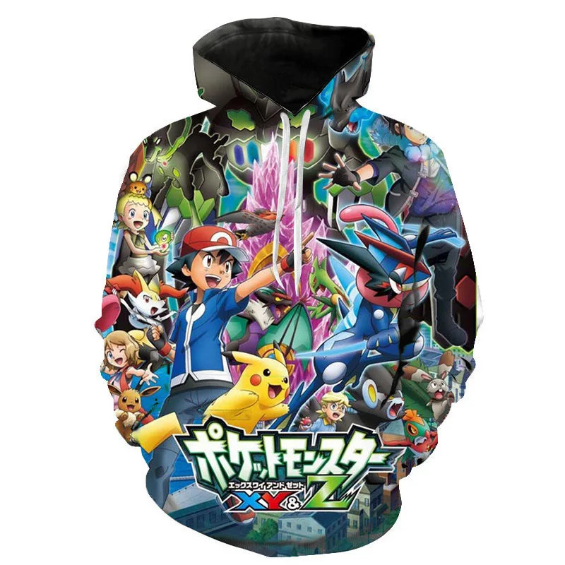 Anime Pokemon Print Cartoon Fashion Pikachu Hoodies Children Clothing Boys Girls Suitable Long Sleeved Sweatshirt Birthday Gifts
Anime Pokemon Print Cartoon Fashion Pikachu Hoodies Children Clothing Boys Girls Suitable Long Sleeved Sweatshirt Birthday Gifts