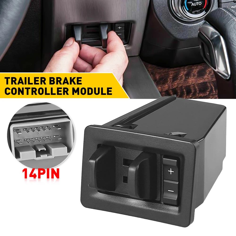 Trailer Brake Controller Module Switch Fit For Ford F-150 2020 2019 2018 2017 2016 2015 Trailer Brake Control Switch
Trailer Brake Controller Module Switch Fit For Ford F-150 2020 2019 2018 2017 2016 2015 Trailer Brake Control Switch