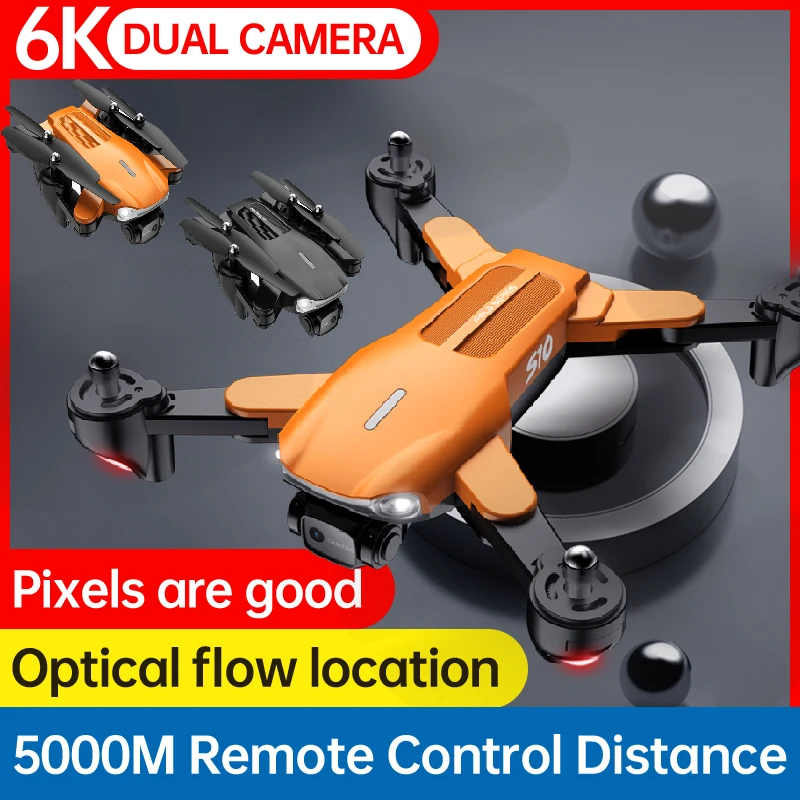 Drone Aerial Photography Vehicle with 4K HD Camera S10mini Folding Optical Flow Quadcopter Remote Control Men's Professional Toy
Drone Aerial Photography Vehicle with 4K HD Camera S10mini Folding Optical Flow Quadcopter Remote Control Men's Professional Toy