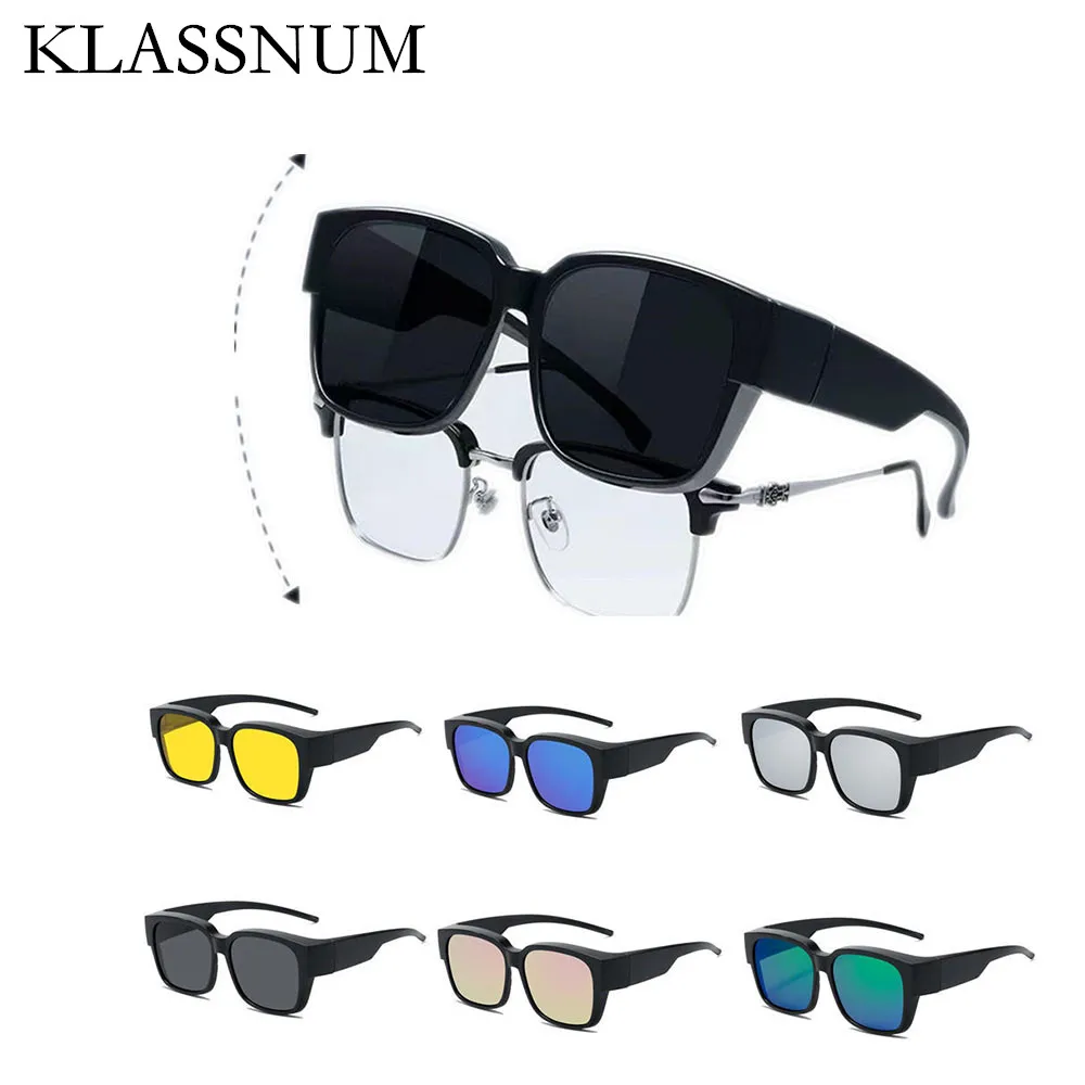 Fashion Polarized Sunglasses Cover Fit-Over Over Overlay Myopia Prescription Glasses Portable Men Women Driving Fishing Eyewear
Fashion Polarized Sunglasses Cover Fit-Over Over Overlay Myopia Prescription Glasses Portable Men Women Driving Fishing Eyewear
