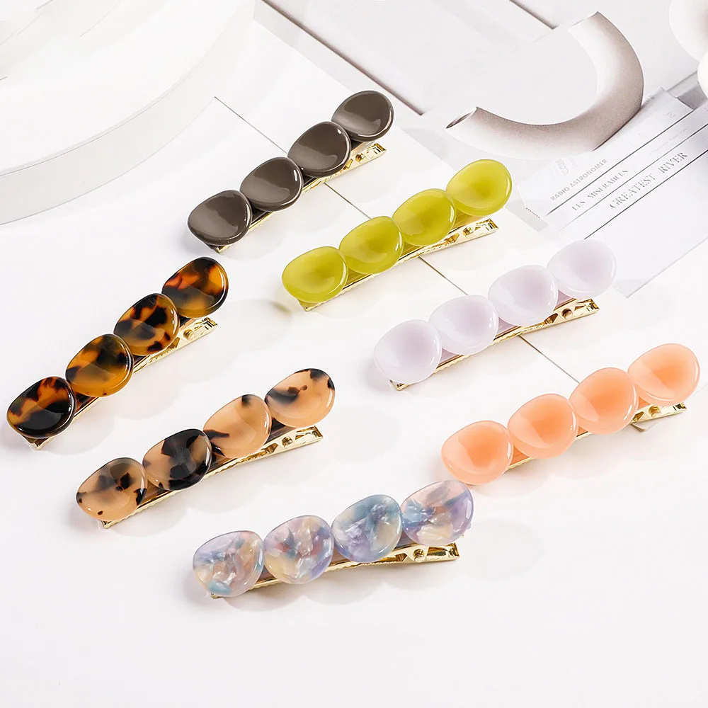 Ins Hot Selling Acetate Hair Clips 7.5cm Simple Disc-Shaped Testudinarious Duckbill Hair Clips For Women
Ins Hot Selling Acetate Hair Clips 7.5cm Simple Disc-Shaped Testudinarious Duckbill Hair Clips For Women