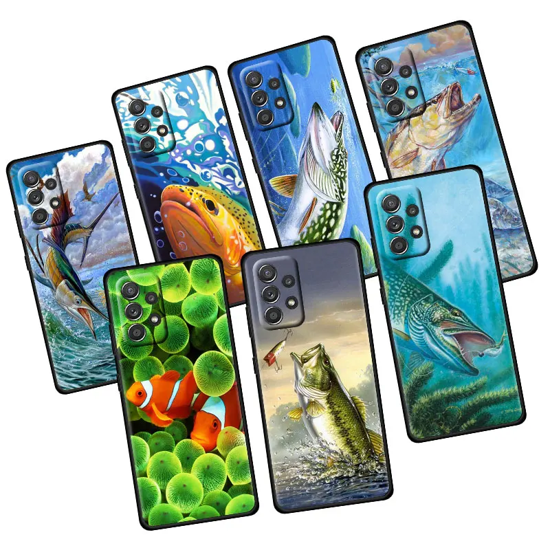 Cover Case for Samsung Galaxy A31 A41 A51 A71 A91 A22 A32 A33 4G 5G Bag Capa Armor Phone Soft Pike Fish Art Fishing Lure
Cover Case for Samsung Galaxy A31 A41 A51 A71 A91 A22 A32 A33 4G 5G Bag Capa Armor Phone Soft Pike Fish Art Fishing Lure