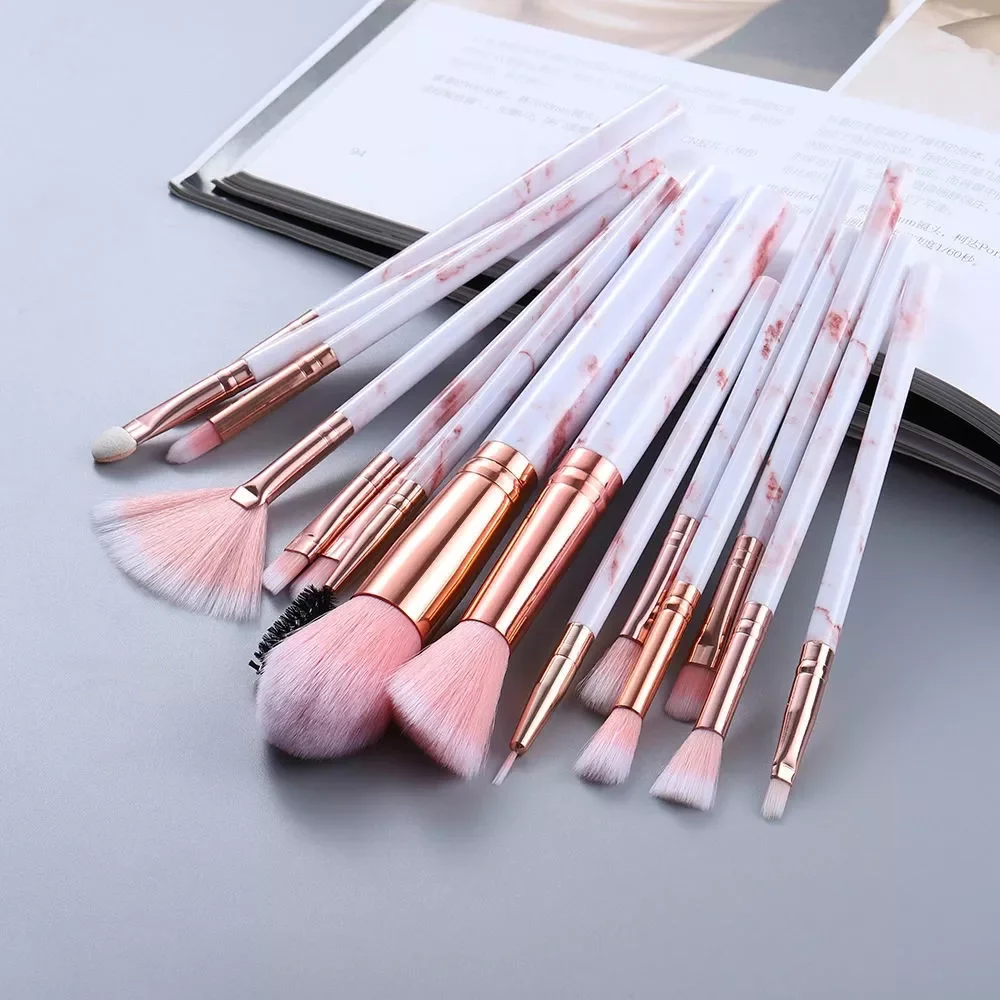 

FLD 5/15Pcs Makeup Brushes Tool Set Cosmetic Powder Eye Shadow Foundation Blush Blending Beauty Make Up Brush Maquiagem