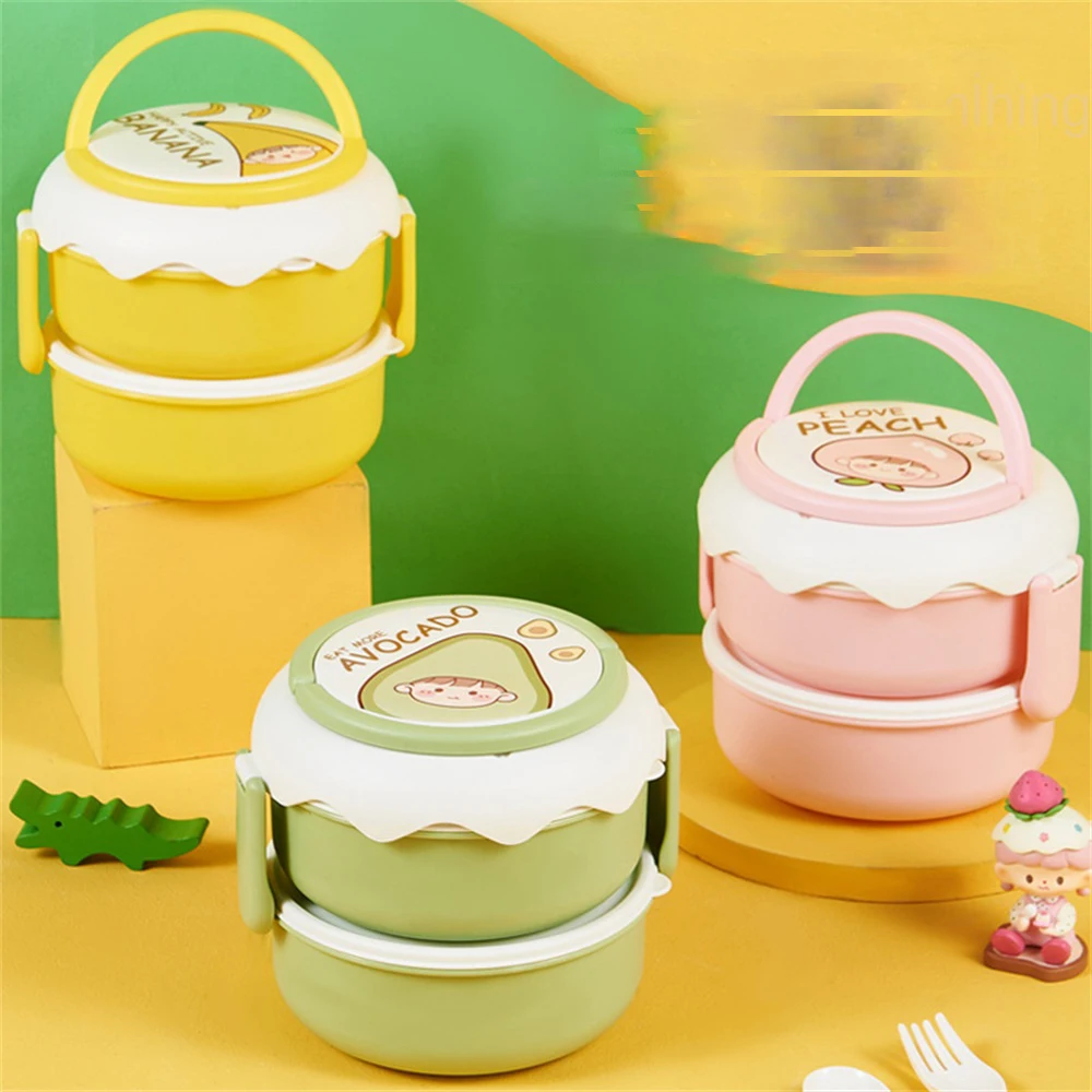 Double Lunch Box Student Adult Portable Lunch Box Microwave Lunch Box Children Cartoon Portable Bento Box Kitchen Accessories
Double Lunch Box Student Adult Portable Lunch Box Microwave Lunch Box Children Cartoon Portable Bento Box Kitchen Accessories