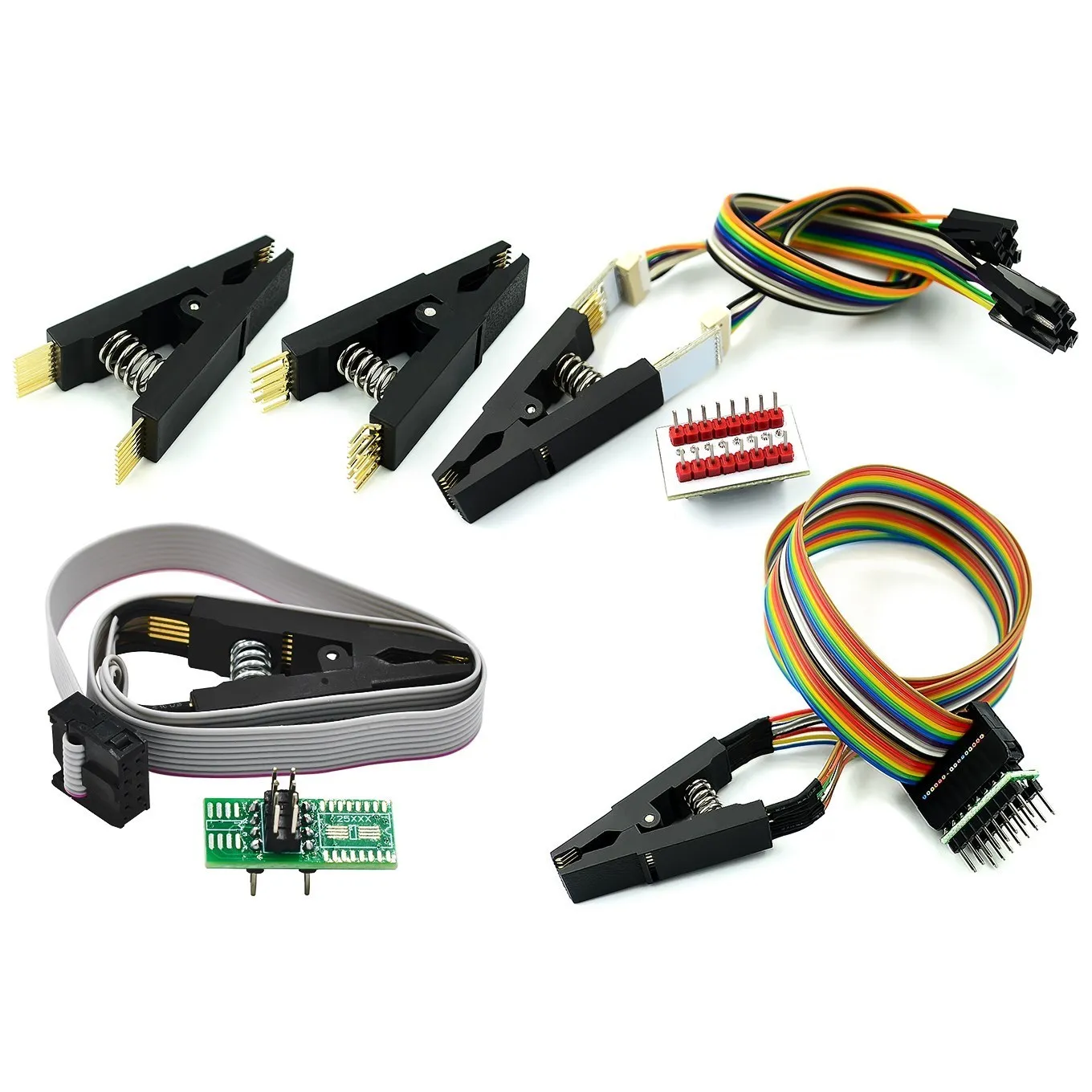 Programmer Testing Clip SOP16 SOP SOIC 16 SOIC16 Pin IC Test Clamp SOP16 To DIP8 Flash Clip For 25 Series RT809F TL866CS TL866A
Programmer Testing Clip SOP16 SOP SOIC 16 SOIC16 Pin IC Test Clamp SOP16 To DIP8 Flash Clip For 25 Series RT809F TL866CS TL866A