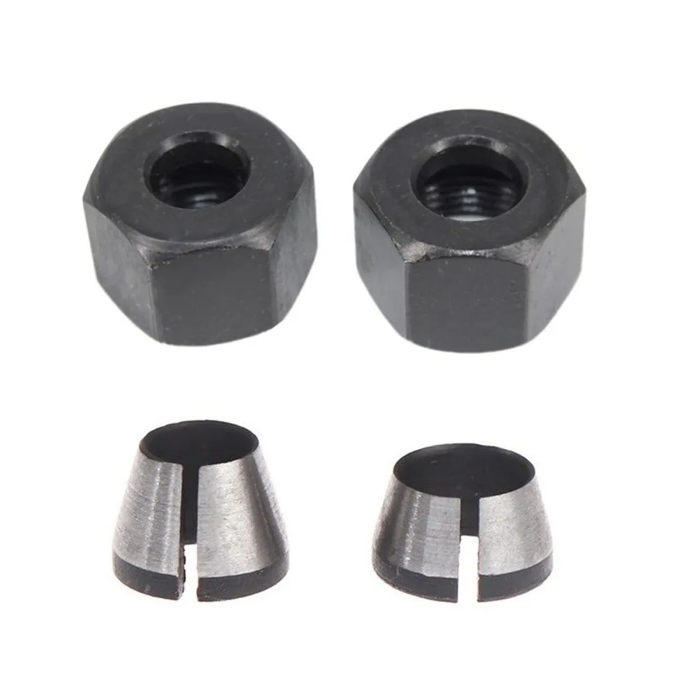 4pcs/set 6/8mm Collet Chuck Carbon Steel Nut For Chuck Conversion Trimming Engraving Machine Woodworking Hand Tool
4pcs/set 6/8mm Collet Chuck Carbon Steel Nut For Chuck Conversion Trimming Engraving Machine Woodworking Hand Tool