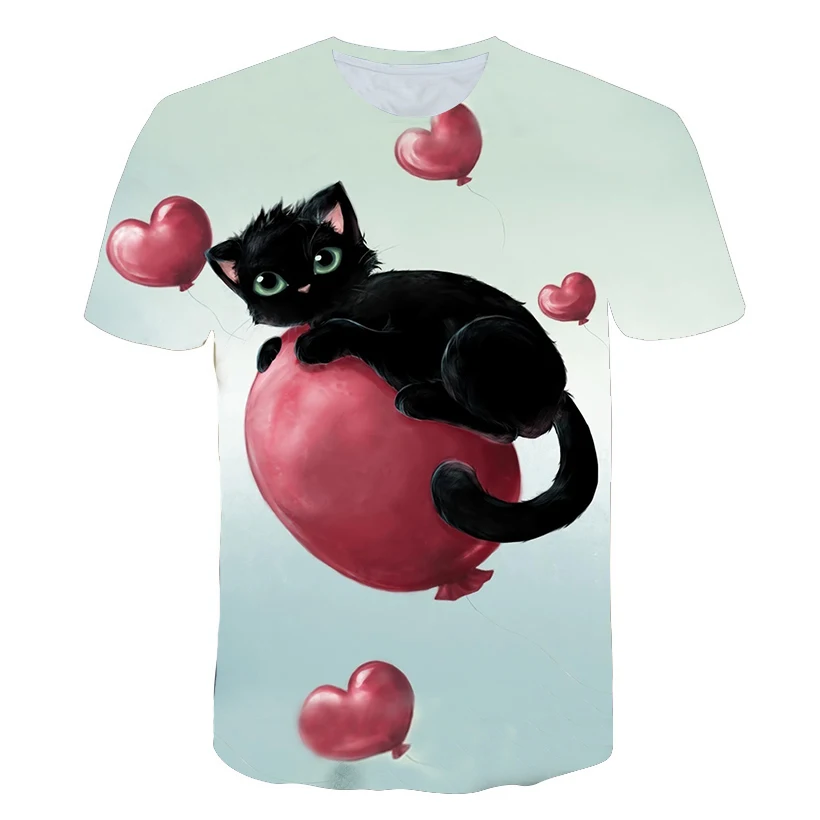 2022 Cat 3D Printed Lovely T-shirt Boy/girl Summer Fashion Casual Cute Short Sleeve Unisex Harajuku Streetwear Cool Tops Hotsell
2022 Cat 3D Printed Lovely T-shirt Boy/girl Summer Fashion Casual Cute Short Sleeve Unisex Harajuku Streetwear Cool Tops Hotsell