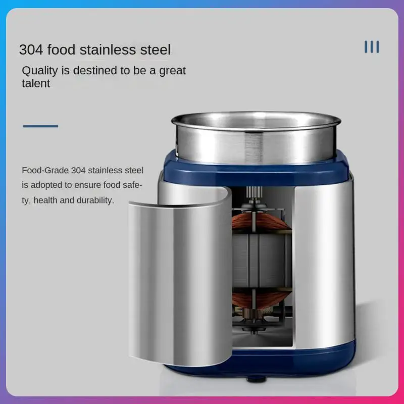 Safe And Reliable Use Durable Intelligent Grinder Small And Exquisite Grain Grinder Grinder Coffee Bean Grinder Easy To Carry
Safe And Reliable Use Durable Intelligent Grinder Small And Exquisite Grain Grinder Grinder Coffee Bean Grinder Easy To Carry