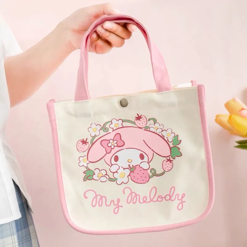 Kawaii Sanrio My Melody Y2K Purses and Handbag Lunch Bag Tote Canvas Backpack Cute Cinnamoroll Pom Pom Purin Christmas Gifts
Kawaii Sanrio My Melody Y2K Purses and Handbag Lunch Bag Tote Canvas Backpack Cute Cinnamoroll Pom Pom Purin Christmas Gifts