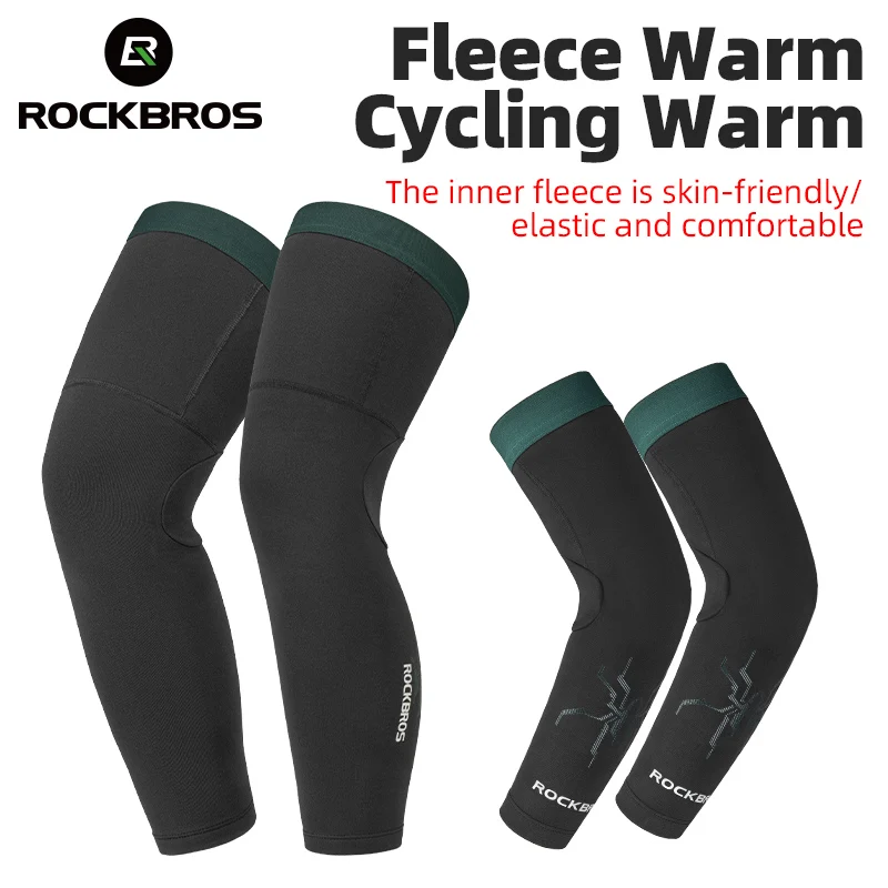 ROCKBROS Red-dot Cycling Sleeve Leg Sleeve Windproof Sports Fleece Sleeves Knee Braces Autumn Winter Warmth Cycling Equipment
ROCKBROS Red-dot Cycling Sleeve Leg Sleeve Windproof Sports Fleece Sleeves Knee Braces Autumn Winter Warmth Cycling Equipment