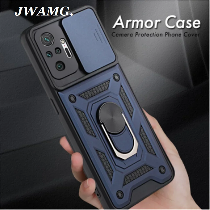For Redmi Note 10 pro Armored Car Magnetic Holder Ring Protective Phone Case For Redmi Note 10 4G 5G M3 Pro Sliding Window Cover
For Redmi Note 10 pro Armored Car Magnetic Holder Ring Protective Phone Case For Redmi Note 10 4G 5G M3 Pro Sliding Window Cover