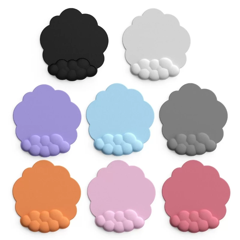 Cloud Wrist Rest Mouse Pad Memory Foam + Rubber Base Silicone Wrist Pain Relief for Gaming Mousepad Colored
Cloud Wrist Rest Mouse Pad Memory Foam + Rubber Base Silicone Wrist Pain Relief for Gaming Mousepad Colored