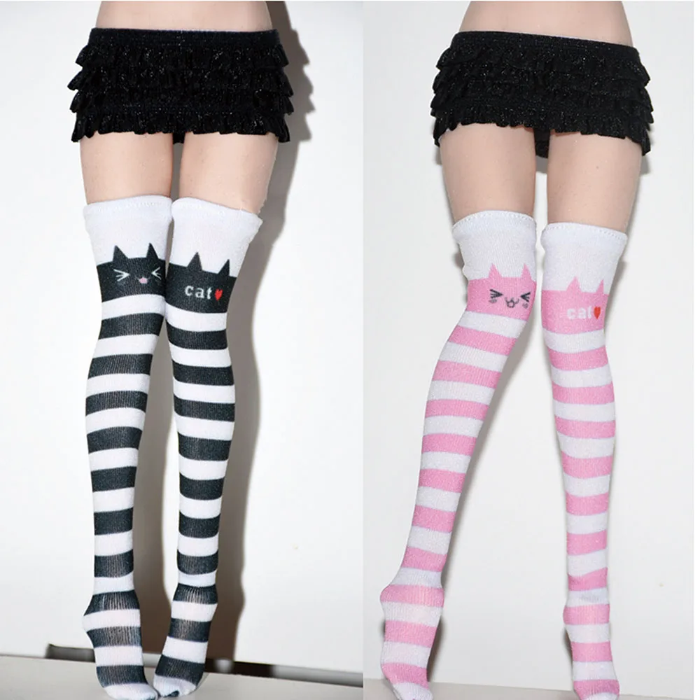 In Stock TBL Ph JO 1/6 Scale Female Soldier Fashion Trend Sweet Lovely Cat Striped Stockings Non Dyeing For 12'' Action Figure
In Stock TBL Ph JO 1/6 Scale Female Soldier Fashion Trend Sweet Lovely Cat Striped Stockings Non Dyeing For 12'' Action Figure